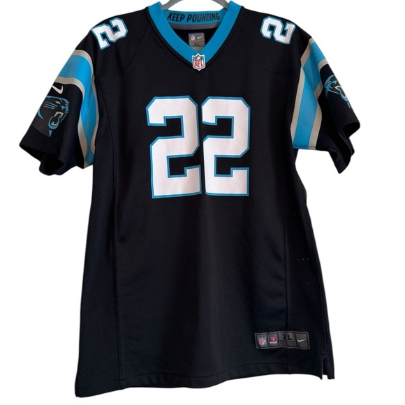 Nike Carolina Panthers Christian McCaffrey NFL Jersey - Picture 1 of 5